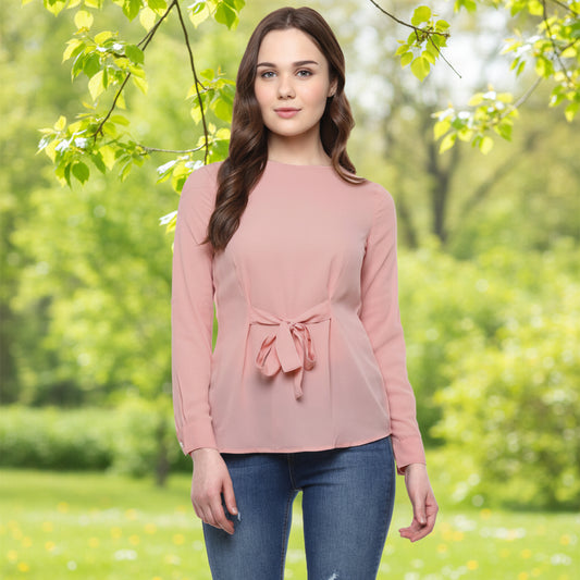 T-Touch Women's Solid Long Sleeve Regular Fit Top