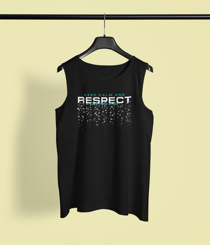 T-Touch Respect Men's 100% Cotton Sleeveless T-Shirt