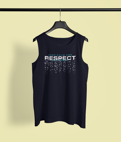 T-Touch Respect Men's 100% Cotton Sleeveless T-Shirt