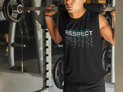 T-Touch Respect Men's 100% Cotton Sleeveless T-Shirt