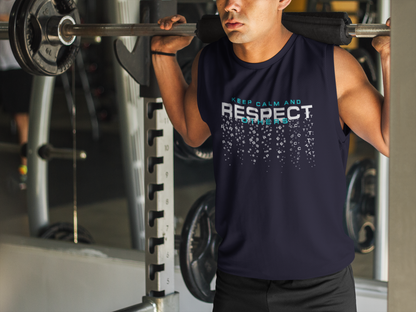 T-Touch Respect Men's 100% Cotton Sleeveless T-Shirt