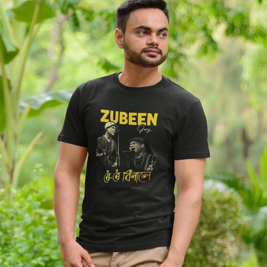 T-Touch Zubeen Garg Tribute "Roi Roi Binale" T-Shirt - Unisex Fit