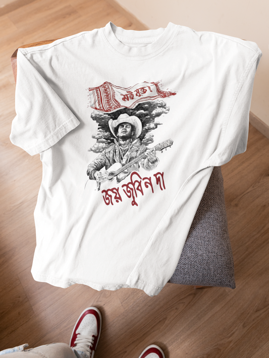 T-Touch Zubeen Garg Tribute "Jay Zubeen Da" T-Shirt - Unisex Fit