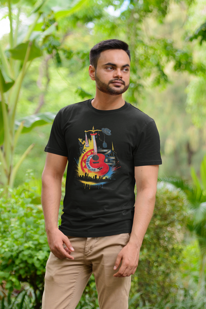 T-Touch Zubeen Garg Tribute 'Justice for ZG' T-Shirt - Unisex Fit