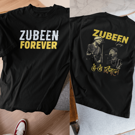 T-Touch Zubeen Garg Tribute "Zubeen Forever" T-Shirt - Unisex Fit