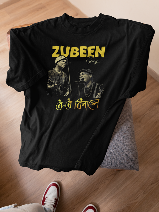 T-Touch Zubeen Garg Tribute "Roi Roi Binale" T-Shirt - Unisex Fit